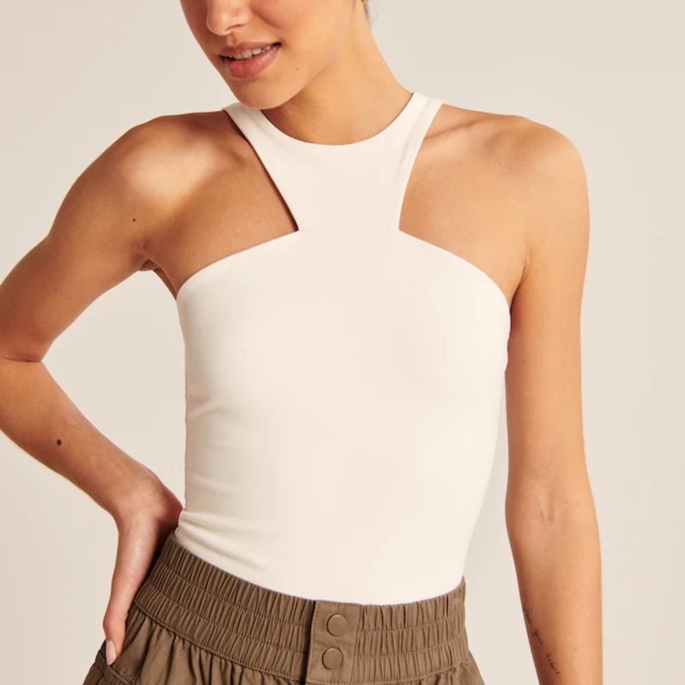 Abercrombie & Fitch Halter Top Bodysuit